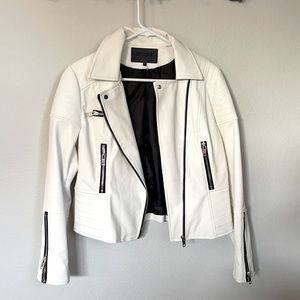 COPY - White faux leather jacket